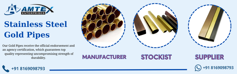 ss gold pipe manufacturer banner