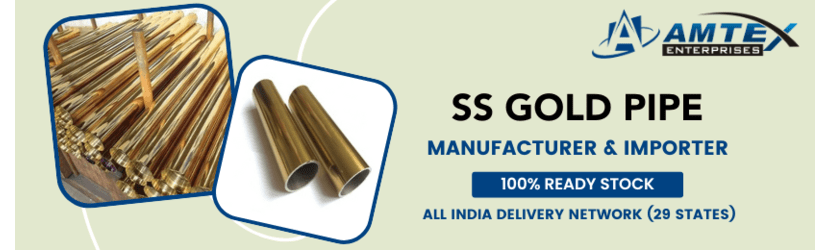 ss gold pipe manufacturer banner