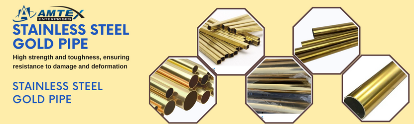 ss gold pipe manufacturer banner