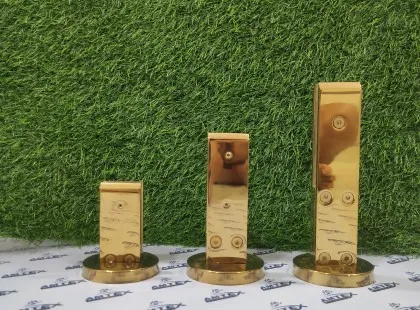 steel gold fittings