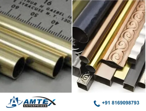 ss gold pipe manufacturer