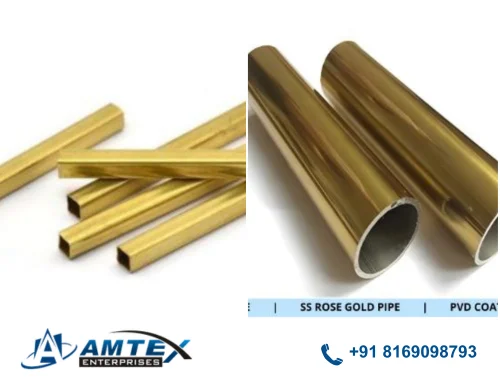 ss gold pipe manufacturer hd image