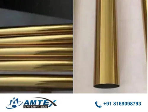 gold ss pipe manufacturer