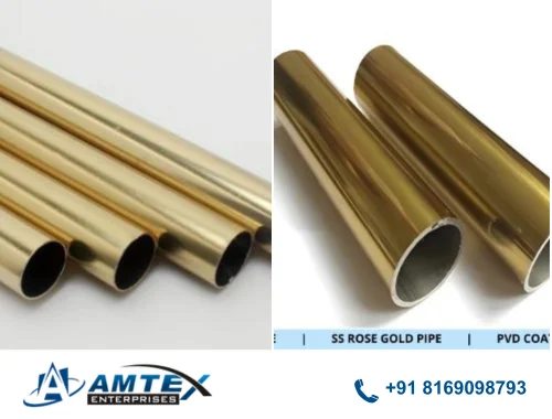 stainless steel pvd gold pipe supplier hd image