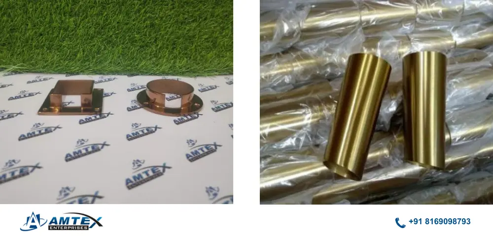 stainless steel gold pipe supplier