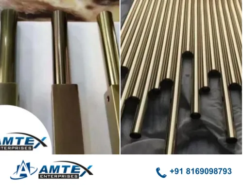 ss gold pipe manufacturer