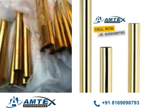 ss gold pipe manufacturer