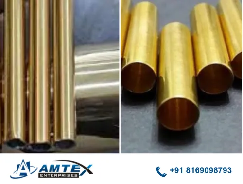 steel gold pipe