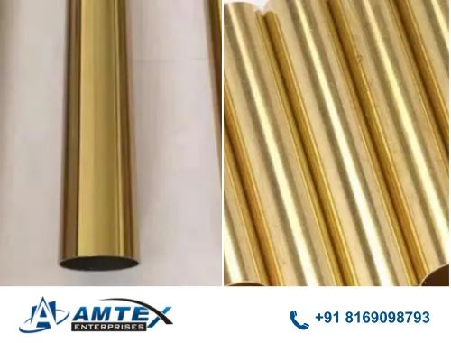 ss gold pipe manufacturer