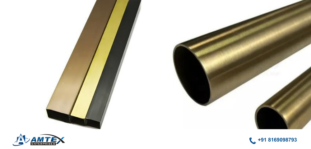 stainless steel pvd gold pipe supplier hd image