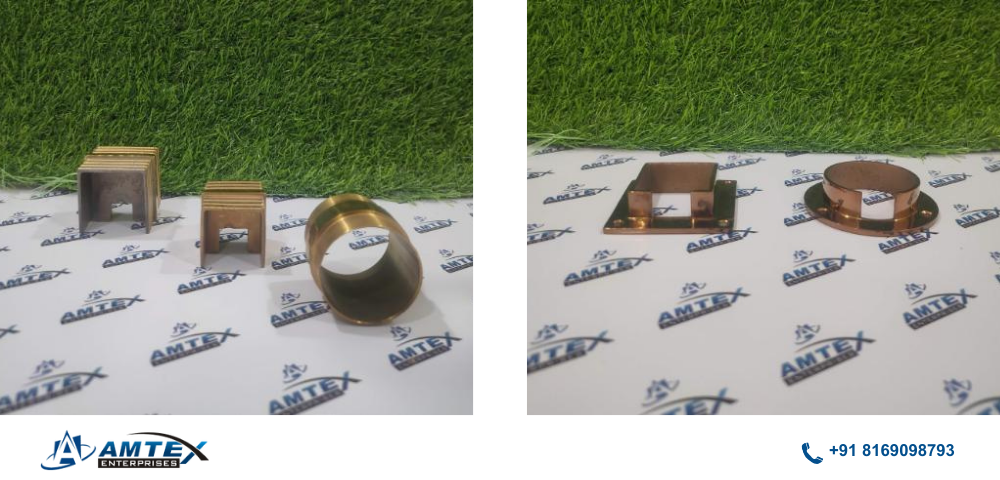 stainless steel gold pipe