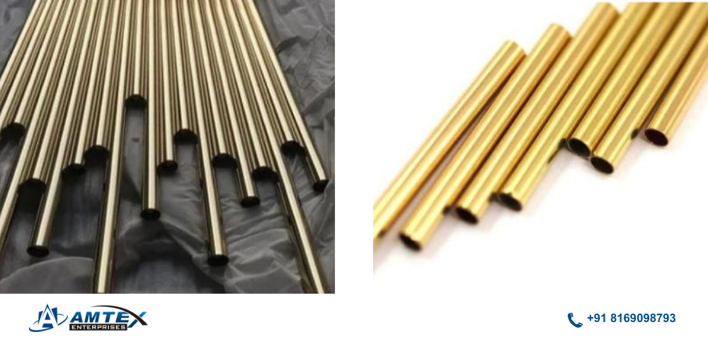 golden steel pipe